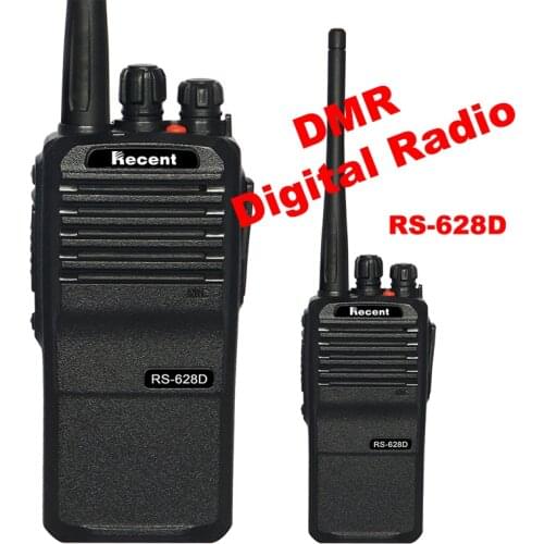 Professional Handhel DMR Digital Radios transceiver ham HF comunicador RS-628D RECENT UHF 400-470MHz 4W/1W Walkie Talkies LTDMA