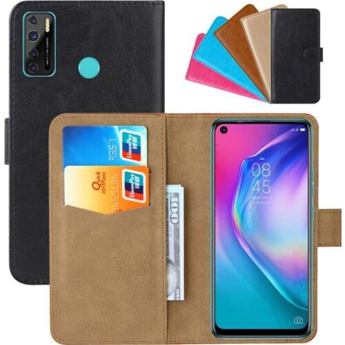 Luxury Wallet Case For Tecno Camon 16 S PU Leather Retro Flip Cover Magnetic Fashion Cases Strap
