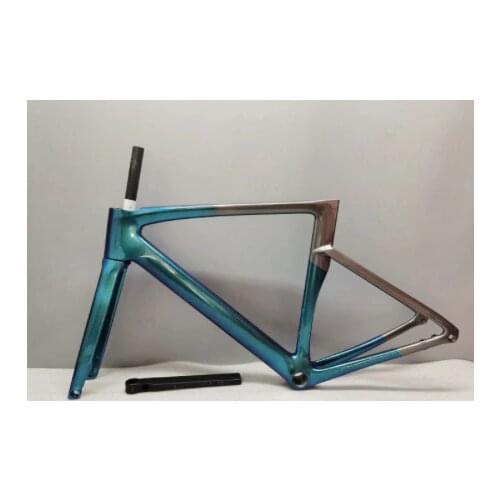 S-W-Cuadro de bicicleta de carretera, cuadro de bicicleta de carbono con manillar di2 t1100, acabado brillante/mate, Senge