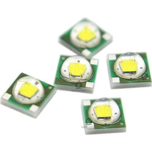10pcs 1W 3W Cree LED XPE 3535 LED Chip White Cold White 6500K 8000K 10000K 13000K For Flashlight Biycle Light