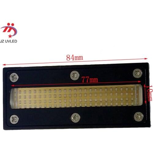 1pcs 200W uv Flatbed printer curing led lamp for UV paint curing machine Ultraviolet light COB Led uv printer flatbed uv printer