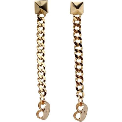 VENTFILLE 925 Sterling Silver Small Chain Earrings For Women Simple Temperament Party Jewelry Birthday Gifts 2021 New