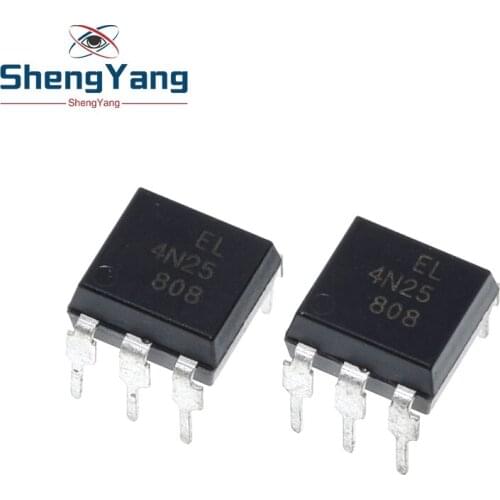 10pcs/lot EL4N25 4N25 DIP-6 New original In Stock