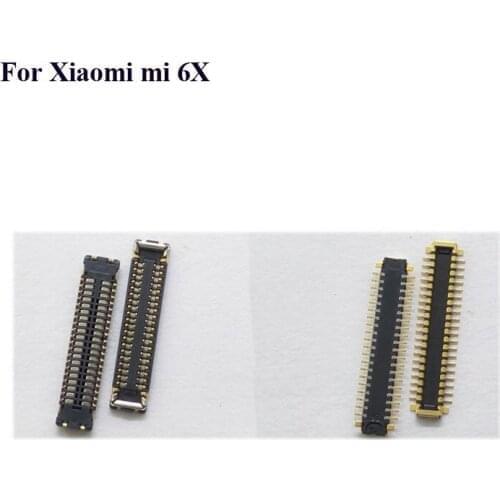 2PCS For Xiaomi Mi 6X 6 X Dock Connector Micro USB Charging Port FPC connector For Xiaomi Mi6X