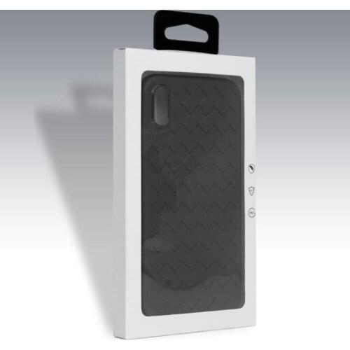 300 pcs Fashion Blister PVC Plastic Clear Retail Packaging Custom Logo Packing Box For Samsumg Mobile Phone Case