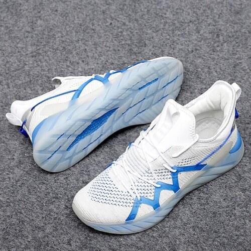 Men Running Shoes Breathable Outdoor Sports Shoes Lightweight Sneakers Comfortable Athletic Shoes Men Training Footwear