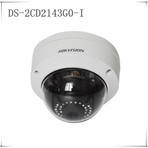 Original hikvison DS-2CD2142FWD-I upgraded to DS-2CD2143G0-I DS-2CD2MP IR WDR fixed Dome Network Camera with POE IP67 IK10