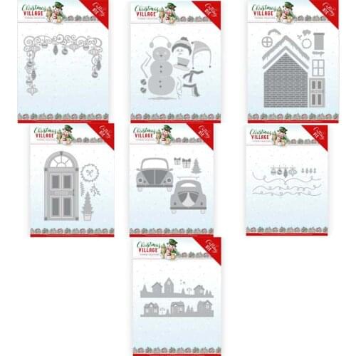 Celebrate christmas Metal Cutting Dies for Scrapbooking Steel Craft Die Cut Embossing Paper Card Album Stencil