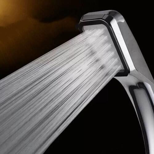 Replace High Pressure Shower Head Powerfull Boosting Spray Bath Water Saving Rain Shower Faucets Bathroom Tool High Quality H032