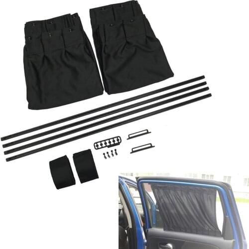 Universal Car Window Curtains 50x38cm Vehicles Sun Shade Shield Visor Cover