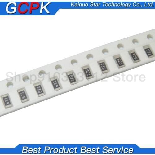 100Pcs 1206 SMD resistor 0R ~ 10M 1/2W 0 1 10 100 150 220 330 ohm 1K 2.2K 10K 100K 0R 1R 10R 100R 150R 220R 330R