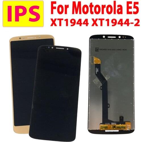 5.7" Original For Motorola Moto E5 XT1944-2 XT1944-4 LCD Display Touch Screen Digitizer For Moto E5 XT1944-1 Assembly XT1944 LCD