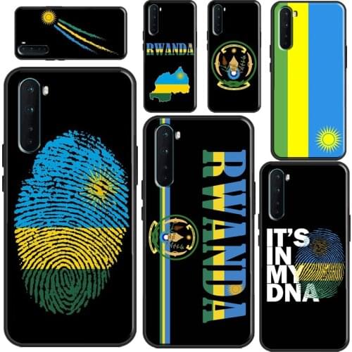 Rwanda Flag Coat Of Arms Case For OPPO Realme C3 C11 C15 C21 GT 7i Q3 6 7 8 Pro Case For OnePlus 9 Pro 8 Nord 8T 7T