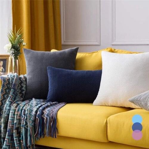 Decorative Pillows Corduroy Cushion Cover 45x45cm Pillow Cover For Sofa Living Room Decoration Cojines Decorativos Home Decor