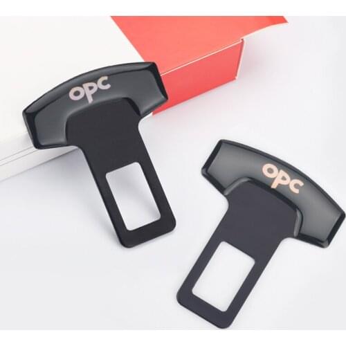 For Opel insignia Corsa Meriva Mokka Zafira vectra Astra Car Belt Buckles Car Seat Safty Belt Alarm Canceler Stopper 2pcs