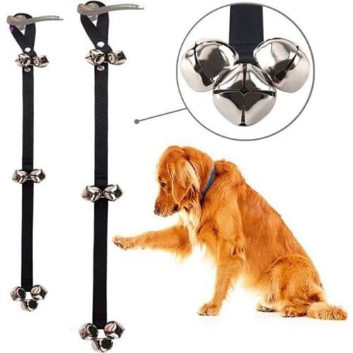 Dog Doorbells Premium Quality Training Potty Great Adjustable Dog Bells for Housebreaking Clicker Door Bell Puppy Training Tool