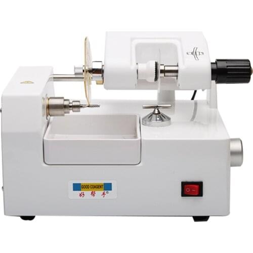 Small Glasses Lens Mold Opening Machine 220V Electric Horizontal Molding Machine Stainless Steel Fittings Adjustable Template