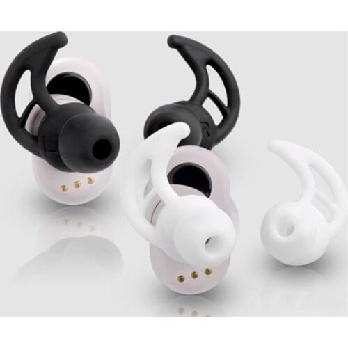 Soft Silicone Ear Tips Earhooks for Sony WF-1000XM3 Wireless Earphones Replacement Parts Ear Gels Ear Fins Earbuds Tips 4 Pairs