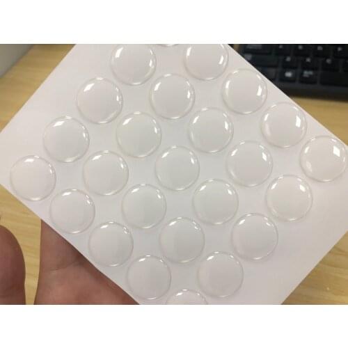 Wholesale 1000pcs Round Transparent/Clear Epoxy Adhesive Sticker Domes Cups 30/40mm For DIY Jewelry Making