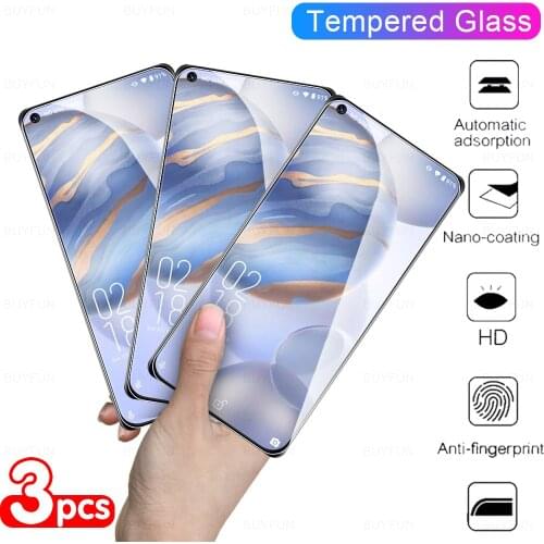 Front film for Oukitel C21 3pcs scratch resistant screen protector for Oukitel C21 C 21 HD full cover tempered protective glass