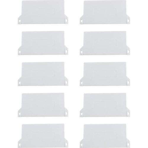 10PCS 89mm Plastic Bottom Plate for Vertical Blind Portable Bottom Weights Slats Vertical Blind Fittings Roller Accessories