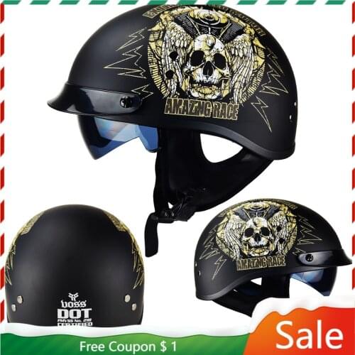 Off Road Helmet Classic Original Protective Casque Militaire Retro Scooter Capacete Vintage Safety Helmets Retro Motorcycle