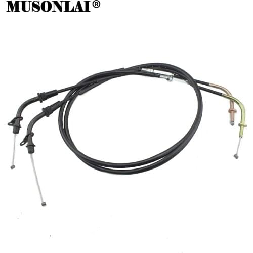 Motorcycle Throttle Cable Oil Return Line Push Pull Wire for Kawasaki VN400 VN800 VN900 Vulcan VN 400 800 900