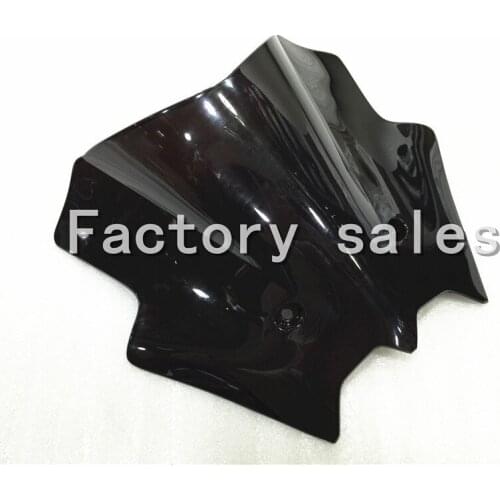 For DUKE KTM 690 black Windshield WindScreen Double Bubble 2012 2013 2014 2015 2016 KTM690