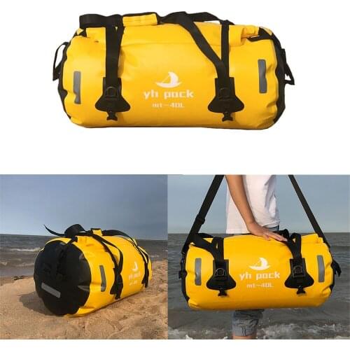 Waterproof Large Capacity Storage Bag Motorcycle Cycling Hiking Bag for Travel Sport Climbing Camping River Trekking Bicycle Bag