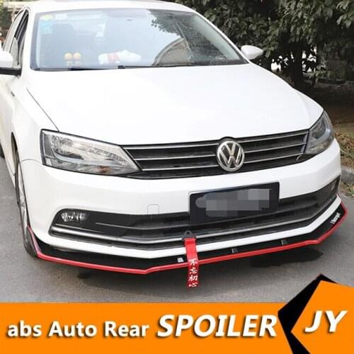 For Je tta ABS Rear Bumper Diffuser Protector For 2015 Volkswagen Je tta AB Body kit bumper rear Front shovel lip rear spoiler