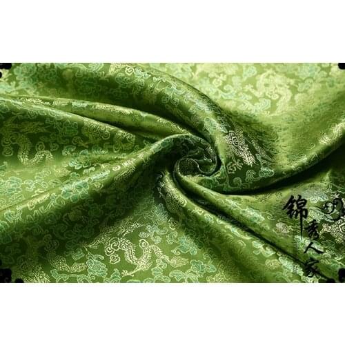 017 DIY Garment Sewing Supplies & Fabrics Brocade and Satin Fabric Dragon Series ofTang Qipao Silk and Satin Fabrics
