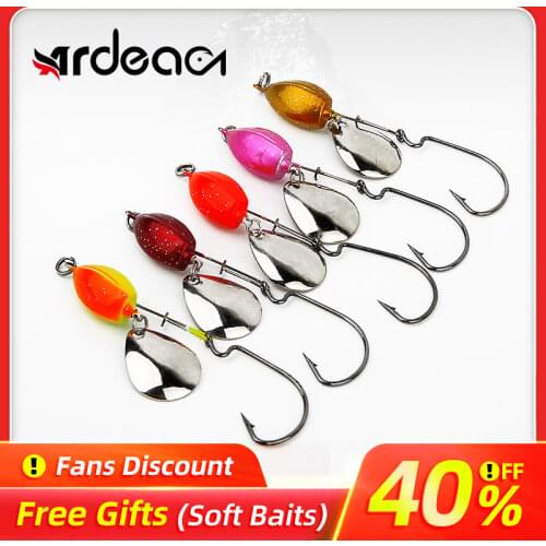 Ardea skirt jig spoon 1pcs 55mm14.8g Hook Rotate Swimbait Sequins trout Artificial Vibrations jigging Baitfishing Fishing Tackle