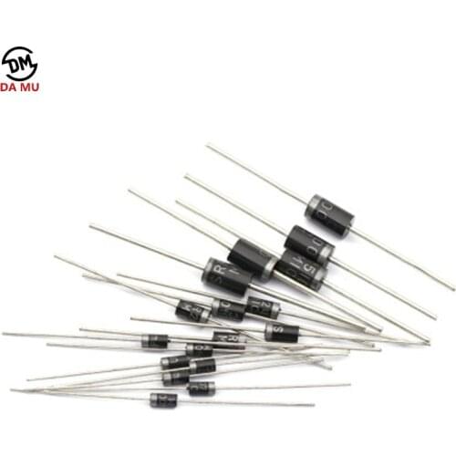 50pcs/lot 1N4007 1N5819 1N4001 UF4007 FR107 FR157 FR207 1N4004 1N4937 HER107 RL207 1N5817 1N5399 DO-41 Rectifier Diode