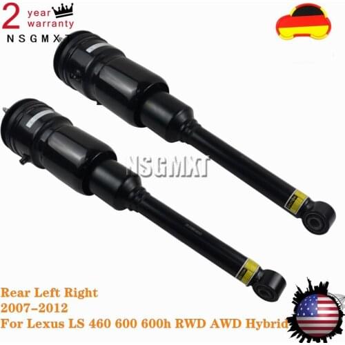 AP01 Pair Air Suspension Shock Struts for Lexus LS 460 600 600h RWD AWD Hybrid 2007-2012 4809050150 4808050150 Rear Left Right