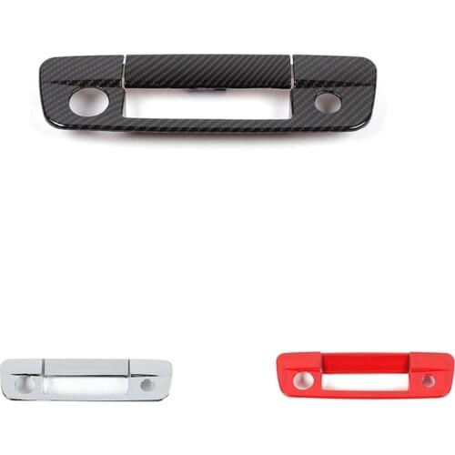 Car Trunk Tail Door Handle Decoration Cover for Dodge RAM 1500 2010-2017 Car Accessories