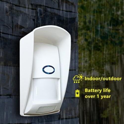 Home Security Alarm System Waterproof Wireless PIR Sensor Infrared Motion Detector Anti-Pet Burglar Alarm Sensor for Smart Home