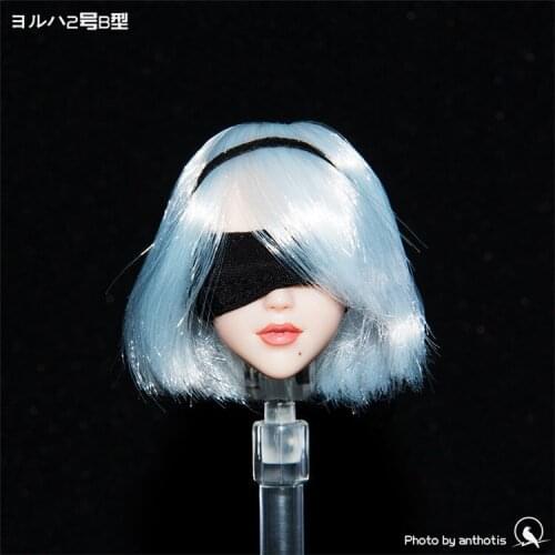 1/6 Scale Female Accessories Neil Machinery Age 2b Sister can move eyes Head Carving Sculpt OB Style Fit 12"Phicen Action Figure