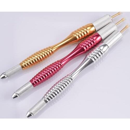 Microblading Tattoo Machine Tools Tattoo Permanent Tattoo Eyebrow Makeup Manual Pen Handle Eyelash Mini Manual Tools