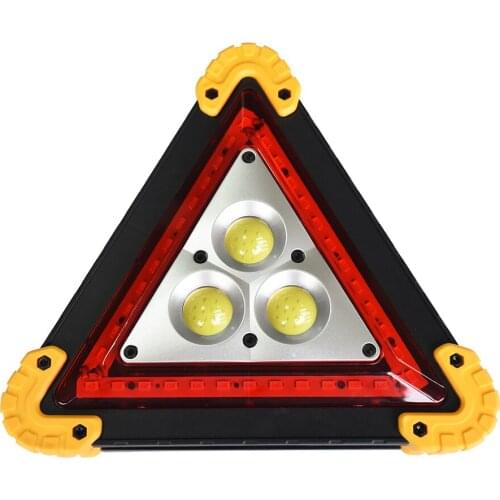 Multi function tripod vehicle danger warning sign USB charging led vehicle maintenance work light outdoor camping fishing light