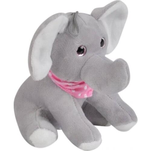 15/20cm Fashion Baby Animal Plush Elephant Doll Stuffed Elephant Plush Soft Pillow Kid Toy Children Room Bed Decoration kawaii