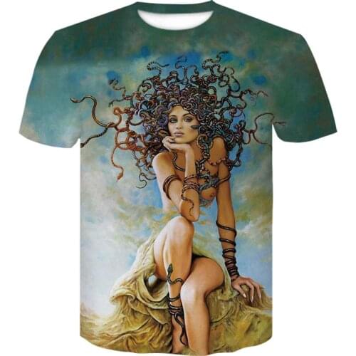 Fashionable Breathable 2021 3D T-shirt New Trend Mens Short Sleeve Most Popular Fashion Street Wear Cool