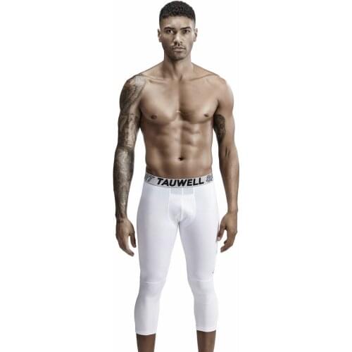 Male Hipster Ninth Pants Long Underwear Clothes for Men Mesh Low-waist Comfortable Mens Sexy Leggings Casual Long-pants Stretch