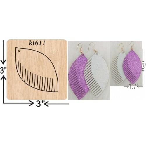 Earring cutting dies 2019 new die cut &wooden dies Suitable for common die cutting machines on the market