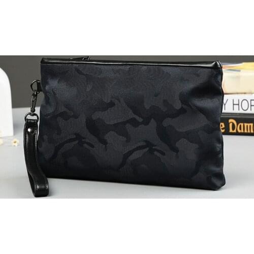 Yesetn Bag 04092021 Mens casual envelope bag hand bag waterproof wrist bag purse phone bag