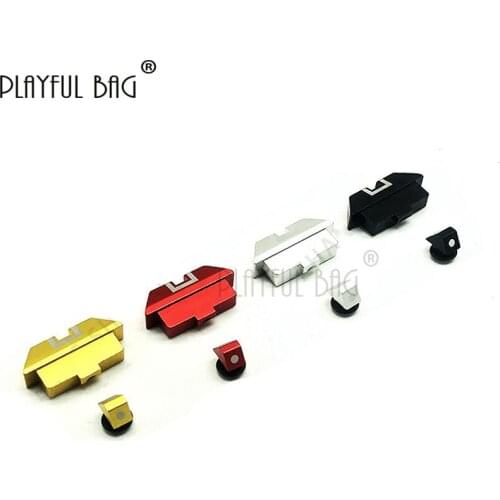Outdoor fun toy P1 water bomb military version upgrade material machine sight CNC front sight nylon slide sleeve parts QD74