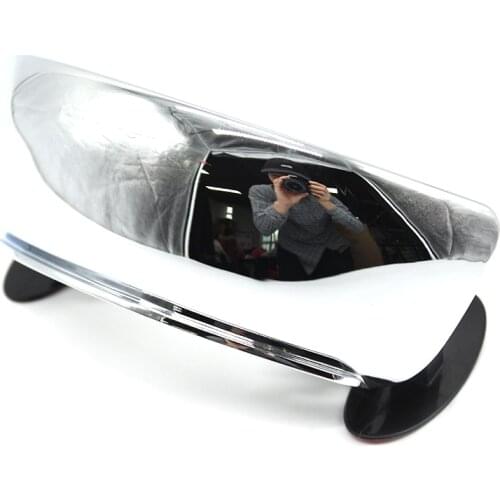 Universal Motorcycle Windscreen Rear View Mirror 180 Ultra Wide Angle Central Rearview Mirror for Yamaha Vespa Kawasaki BMW