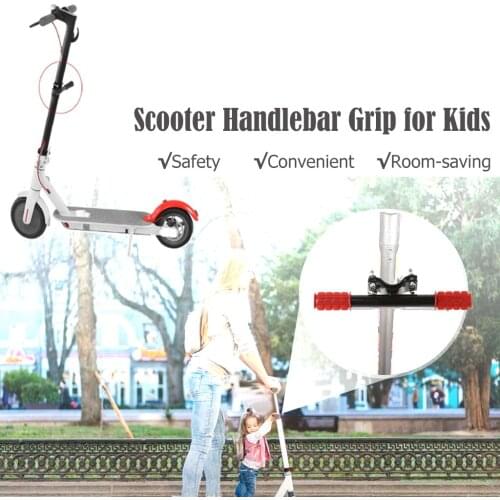 Universal Electric Scooter Parts Folding Handle Grips Wear-resistant Kids Handlebar for Skateboard Accessories