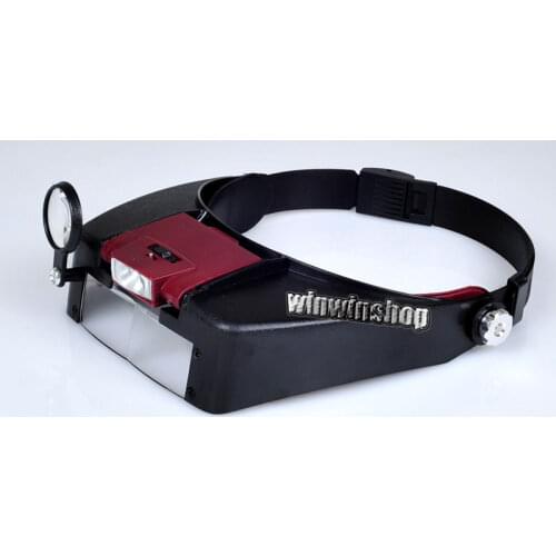 Headset Head Visor Magnifier Loupe Jeweler Dental Lab Magnifying Microscope Sale