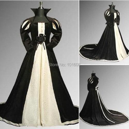 1860S Victorian Corset Gothic/Civil War Southern Belle Ball Gown Dress Halloween dresses CUSTOM MADE R-051