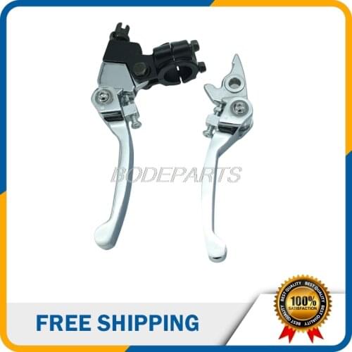 High Quality Universal Anti-drop Motorcycle Adjustable Foldable Brake Clutch Lever Fit For Most Motorcycle And ATV Free Shipping
